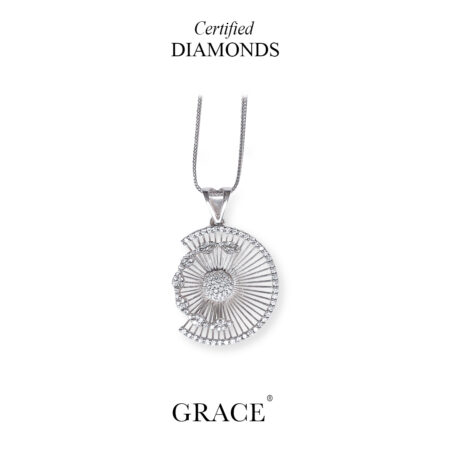 Shimmering Elegance Grace Diamond Locket Set - Grace Jewellers