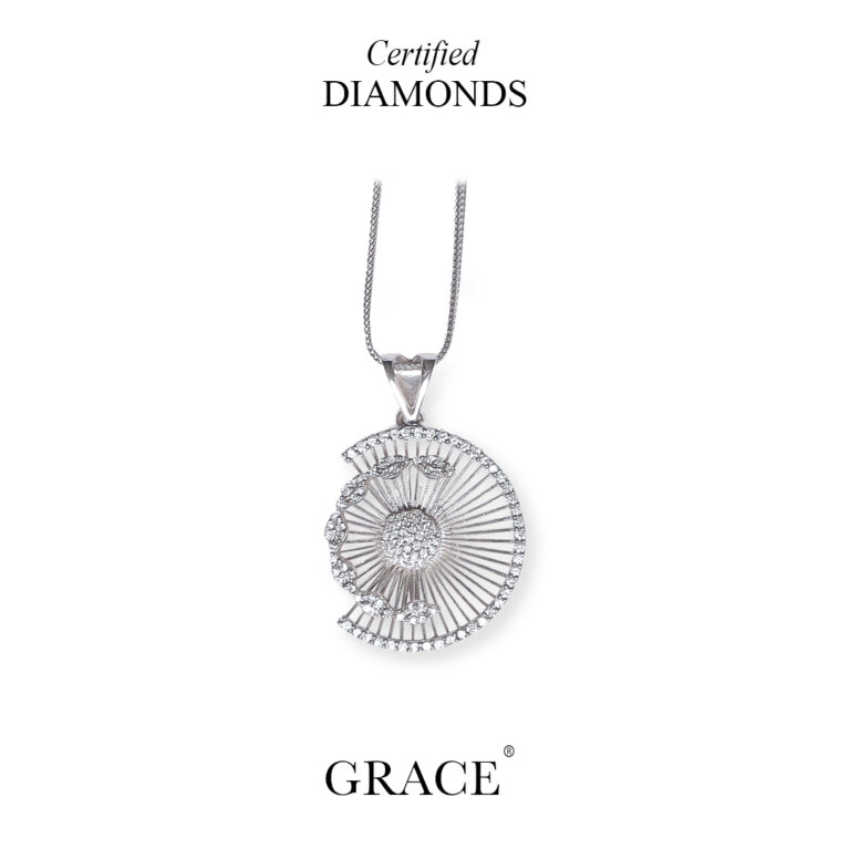 Shimmering Elegance Grace Diamond Locket Set - Grace Jewellers