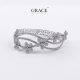 Floral Cluster Diamond Bracelet - Grace Jewellers