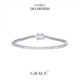 Pure Radiance Tennis Diamond Bracelet - Grace Jewellers