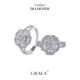 Floral Elegance Diamond Ring - Grace Jewellers