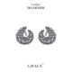 Serene Glow Diamond Earrings - Grace Jewellers