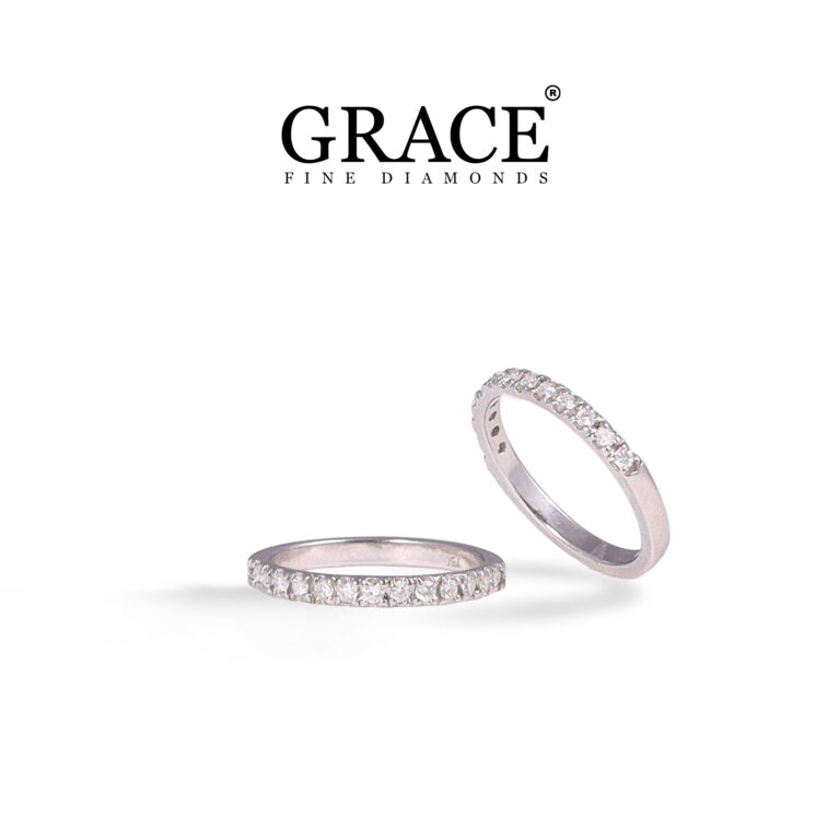 Lumière Spark Diamond Ring in 18K Gold - Grace Jewellers