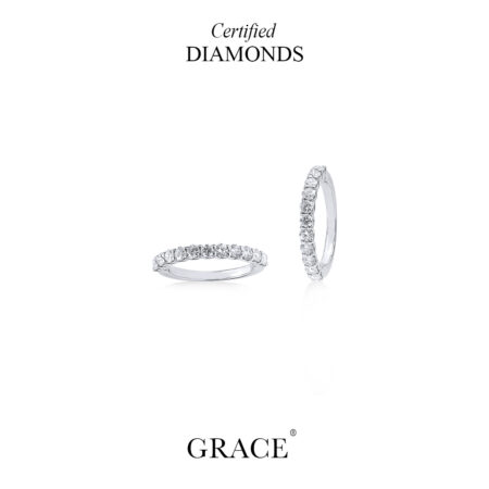 Lumière Spark Diamond Ring in 18K Gold - Grace Jewellers