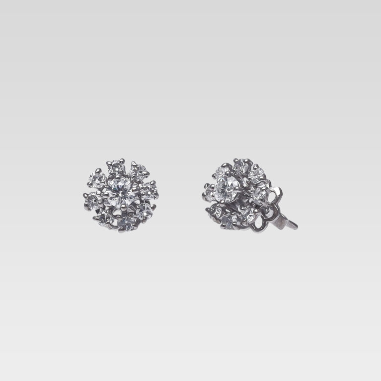 VICTORIAN DIAMOND EAR STUDS