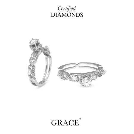 DIAMOND CROWN RING