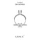 PRINCESS CUTT DIAMOND SOLITAIRE RING