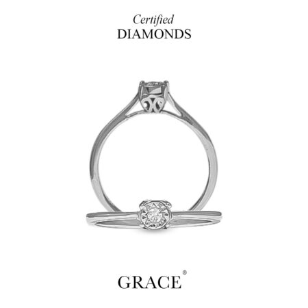 Round Solitaire Elegance