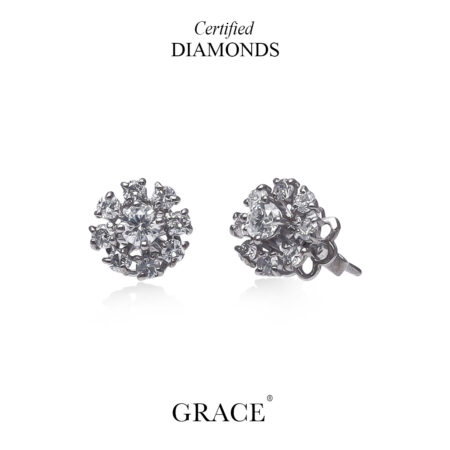 VICTORIAN DIAMOND EAR STUDS