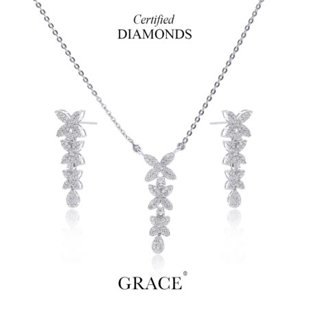 Blossom Vines Diamond Set