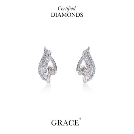 Eternal Flame Diamond Earrings
