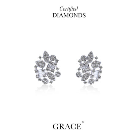 Illusion Cutt Diamond Studs
