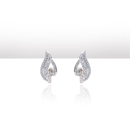 Eternal Flame Diamond Earrings