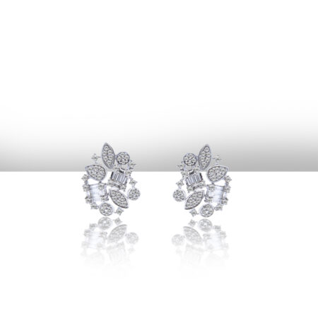 Illusion Cutt Diamond Studs