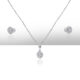 Celestial Halo Diamond Locket Set