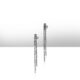 Starlit Cascade Diamond Earrings