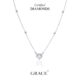 GIA CERTIFIED HEART SHAPE DIAMOND PENDANT