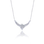 Celestial Crest Diamond Necklace