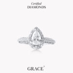 Pear Shape Diamond Ring