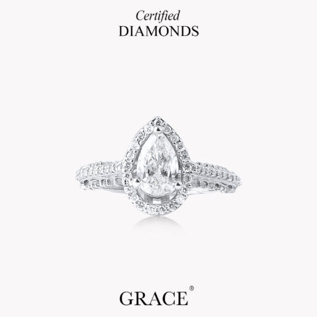 Pear Shape Diamond Ring