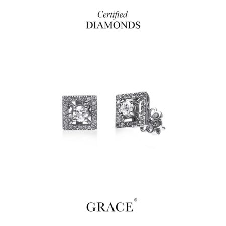 Lady Margret Thacker Solitaire Studs