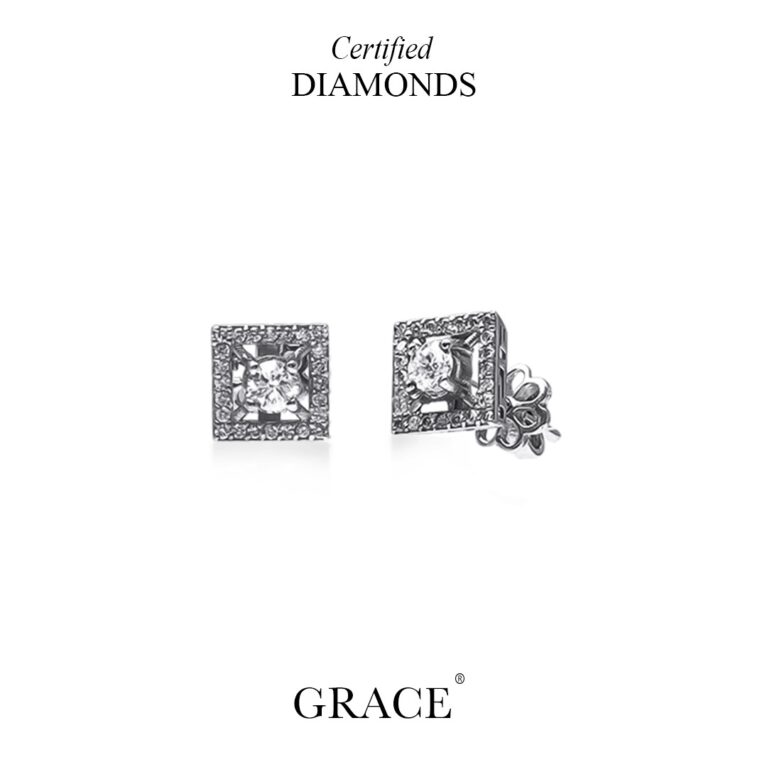 Lady Margret Thacker Solitaire Studs